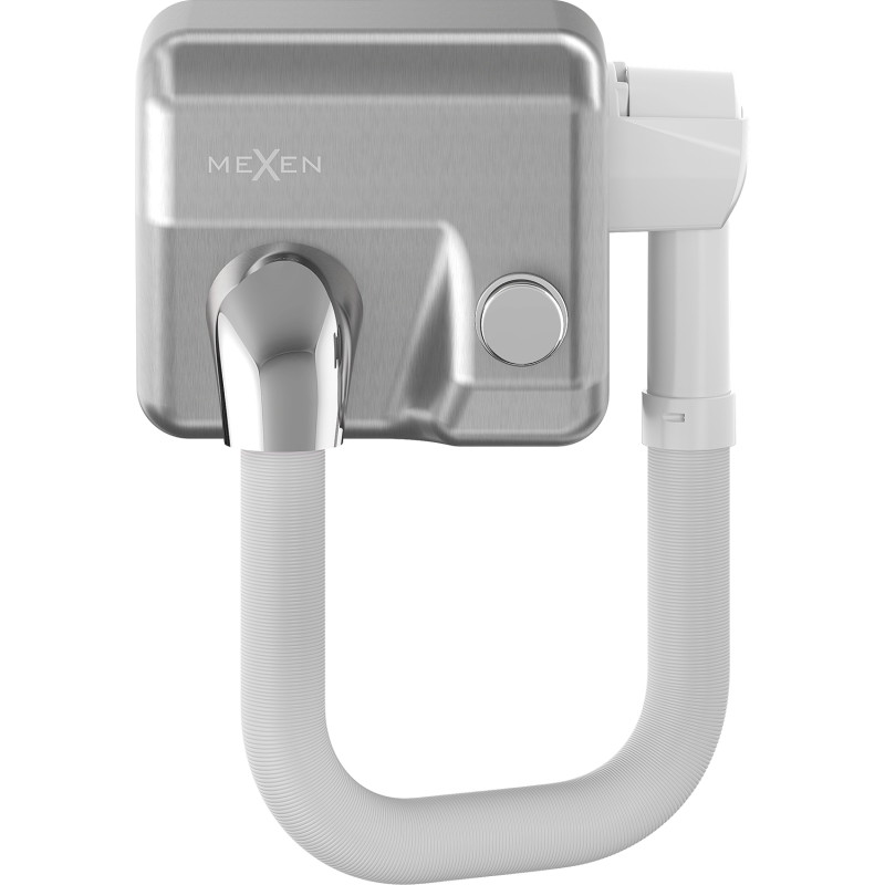 Mexen Aquis-P pool hair dryer with hose, 1000 W, inox - 70K210-01