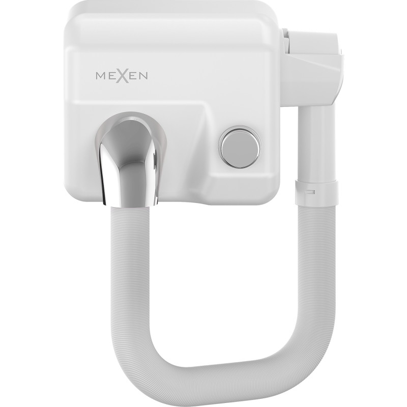 Mexen Aquis-P pool hair dryer with hose, 1000 W, white - 70K210-20