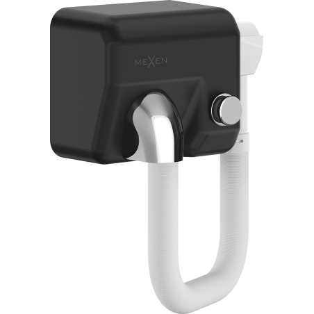 Mexen Aquis-P pool hair dryer with hose, 1000 W, matte black - 70K210-70