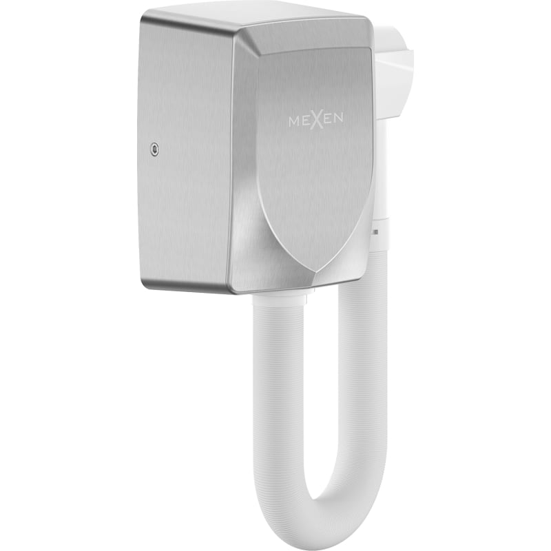Mexen Aquis-S pool hair dryer with hose, 1000 W, stainless steel - 70K200-01