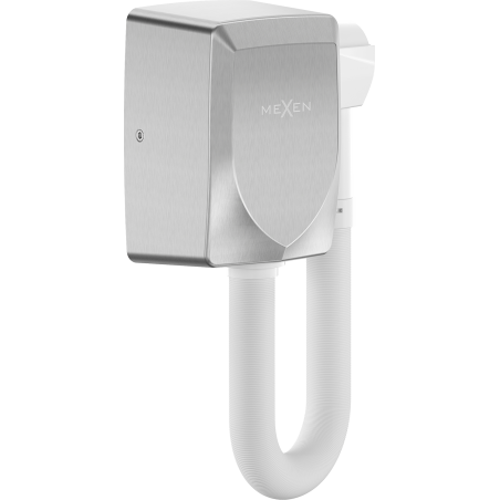 Mexen Aquis-S pool hair dryer with hose, 1000 W, stainless steel - 70K200-01