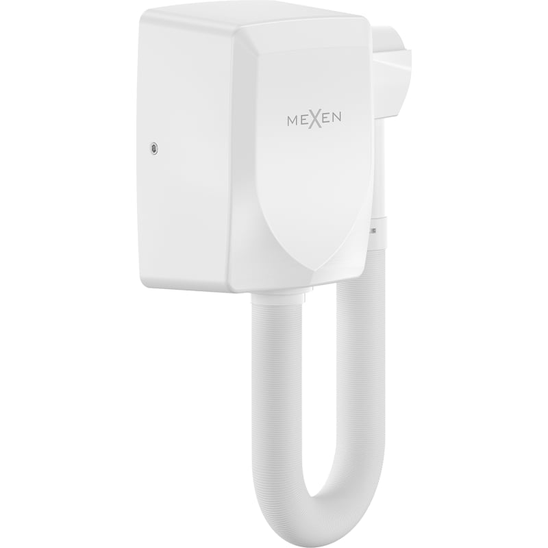 Mexen Aquis-S pool hair dryer with hose, 1000 W, white - 70K200-20