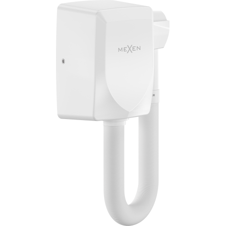 Mexen Aquis-S pool hair dryer with hose, 1000 W, white - 70K200-20