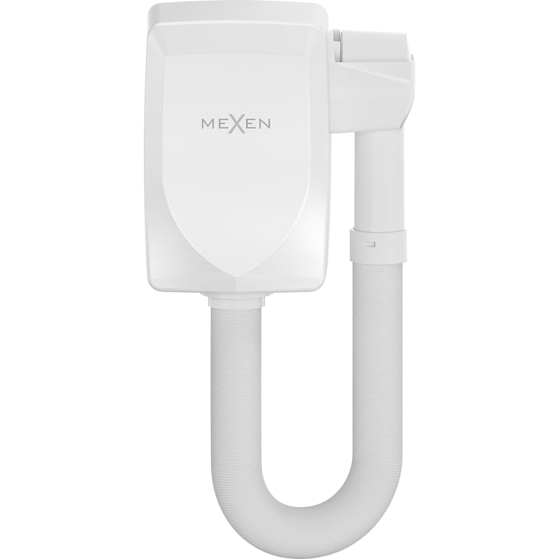 Mexen Aquis-S pool hair dryer with hose, 1000 W, white - 70K200-20