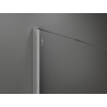 Mexen Kioto Walk-in Shower Screen 100 x 200 cm, White Ombre 8 mm, Chrome - 800-100-101-01-86