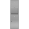 Mexen Linox recessed paper towel dispenser with bin, inox - 70K003-01 - 70K002-01