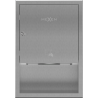 Mexen Linox recessed paper towel dispenser, inox - 70K003-01