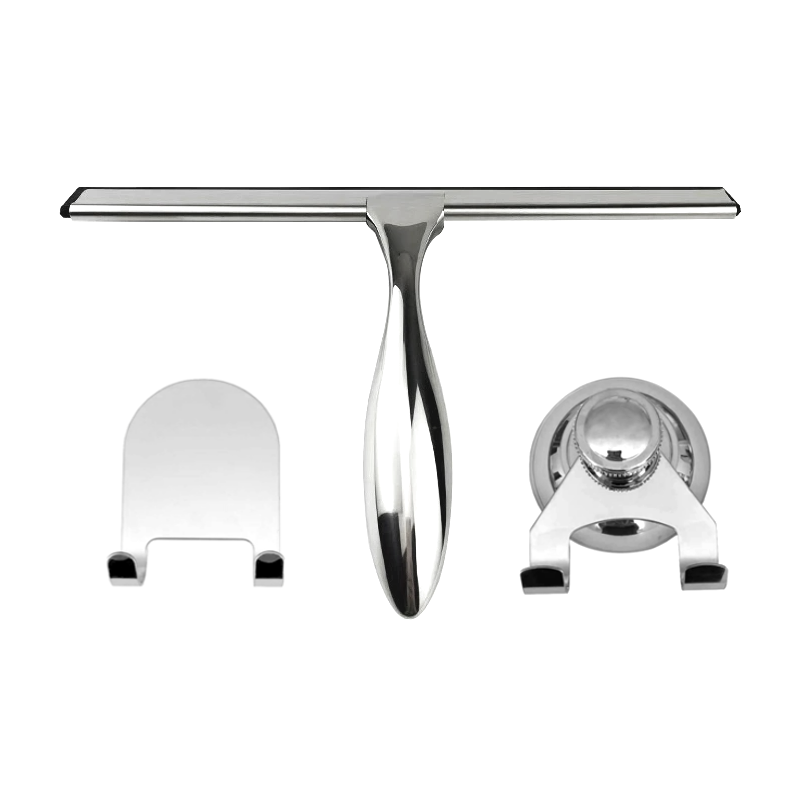 Mexen water squeegee with two handles, chrome - 79940-25