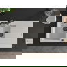 Mexen Matias granite sink 1.5-basin with drainer and Duero kitchen tap, white - 6502-20-671600-70