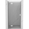Mexen Mist-H left 70 cm hinged shower door, transparent, white - 8A5-070-000-20-00-L