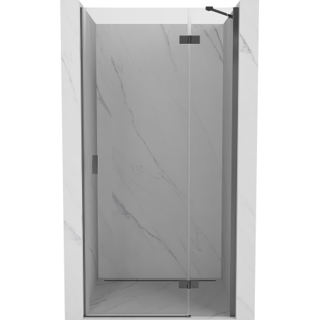 Mexen Mist-H right-hinged shower door 90 cm, transparent, gun metal - 8A5-090-000-95-00-P