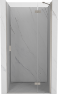 Mexen Mist-H right-hinged shower door 110 cm, transparent, brushed nickel - 8A5-110-000-97-00-P