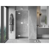 Mexen Mist-H L left hinged shower door 105 cm, transparent, white - 8A5L-105-000-20-00-L