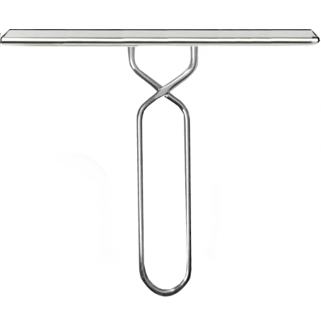 Mexen water squeegee with handle, chrome - 79942-26