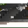 Mexen Vito 1-compartment granite sink with a kitchen mixer tap Duero, Black/Gold metallic - 6503-75-671600-00