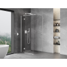 Mexen Mist-H T swinging shower enclosure left 100 x 100 cm, transparent, white - 8A5T-100-100-20-00-L