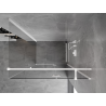 Mexen Mist-H T right swing shower enclosure 110 x 70 cm, transparent, white - 8A5T-110-070-20-00-P
