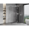Mexen Mist-H T right-hinged shower cabin 105 x 80 cm, transparent, white - 8A5T-105-080-20-00-P