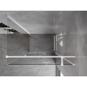 Mexen Mist-H T right-hinged shower cabin 100 x 110 cm, transparent, white - 8A5T-100-110-20-00-P