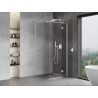 Mexen Mist-H T right-hinged shower enclosure 120 x 120 cm, transparent, white - 8A5T-120-120-20-00-P