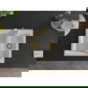 Mexen Carlos 1,5-compartment granite sink with a kitchen mixer tap Rita, White - 6518-20-670300-50