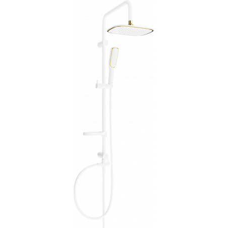 Mexen X49 shower column, White/Gold - 798494991-25
