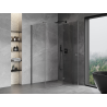 Mexen Mist-H T right-hinged shower enclosure 95 x 110 cm, transparent, gun gray brushed - 8A5T-095-110-66-00-P