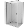 Mexen Mist-H T swing shower cabin left 75 x 70 cm, transparent, gun metal - 8A5T-075-070-95-00-L