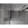 Mexen Mist-H T left hinged shower cabin 100 x 95 cm, transparent, gun metal - 8A5T-100-095-95-00-L