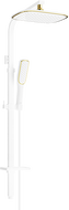 Mexen Q49 shower column, White/Gold - 798494995-25