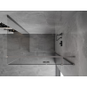 Mexen Mist-H T right-hinged shower cabin 110 x 75 cm, transparent, gun metal - 8A5T-110-075-95-00-P