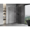 Mexen Mist-H T right-hinged shower cabin 80 x 85 cm, transparent, gun metal - 8A5T-080-085-95-00-P