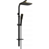 Mexen Q49 shower column, Black/Gold - 798494995-75