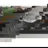 Mexen Elias 1-compartment granite sink with a drip tray and kitchen mixer tap Telma, spotted black - 6511-76-670200-70