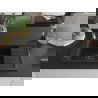 Mexen Elias 1-compartment granite sink with a drip tray and kitchen mixer tap Telma, Black - 6511-77-670200-50-B