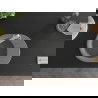 Mexen Kevin 1-compartment granite sink with a drip tray and kitchen mixer tap Rita, Grey - 6517-71-670300-00