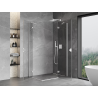 Mexen Mist-H Duo Hinged Shower Cabin Right 110 x 115 cm, Transparent, White - 8A5-110L-115P-20-00