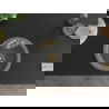 Mexen Diego 1-compartment granite sink with a kitchen mixer tap Telma, Grey - 6512-71-670200-50