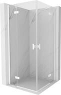 Mexen Mist-H Duo hinged shower cabin 70 x 70 cm, transparent, chrome - 8A5-070L-070P-01-00
