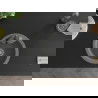 Mexen Diego 1-compartment granite sink with a kitchen mixer tap Telma, Grey - 6512-71-670200-70