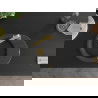 Mexen Kevin 1-compartment granite sink with a drip tray and kitchen mixer tap Rita, spotted black - 6517-76-670300-50