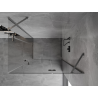 Mexen Mist-H Duo Right Hinged Shower Cabin 85 x 90 cm, Transparent, Gun Gray Brushed - 8A5-085L-090P-66-00