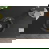 Mexen Diego 1-compartment granite sink with a kitchen mixer tap Telma, spotted black - 6512-76-670200-70