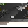 Mexen Diego 1-compartment granite sink with a kitchen mixer tap Telma, spotted black - 6512-76-670200-70-B