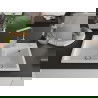 Mexen Tomas 2-compartment granite sink with a kitchen mixer tap Rita, White - 6516-20-670300-00