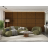 Mexen Linea 01 acoustic wall panel 60 x 60 cm (4 pcs), 9 mm felt, technical veneer, Natural Oak - S110-60607-01-042