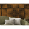 Mexen Linea 01 acoustic wall panel 60 x 60 cm (4 pcs), 9 mm felt, technical veneer, Natural Oak - S110-60607-01-042