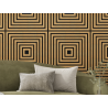 Mexen Linea 13 acoustic wall panel 60 x 60 cm (4 pcs), 9 mm felt, technical veneer, Classic Oak - S110-60607-13-041