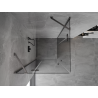 Mexen Mist-H Duo Pivot Shower Enclosure 100 x 100 cm, Transparent, Gun Metal - 8A5-100L-100P-95-00