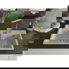 Mexen Tomas 2-compartment granite sink with a kitchen mixer tap Rita, Beige - 6516-69-670300-50